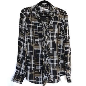 Trina Turk Sz 4 Silk Blouse EUC